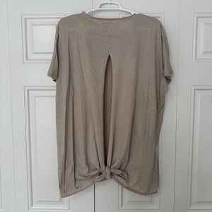 Vitality Balance Athletica Oversized Open Back T-Shirt